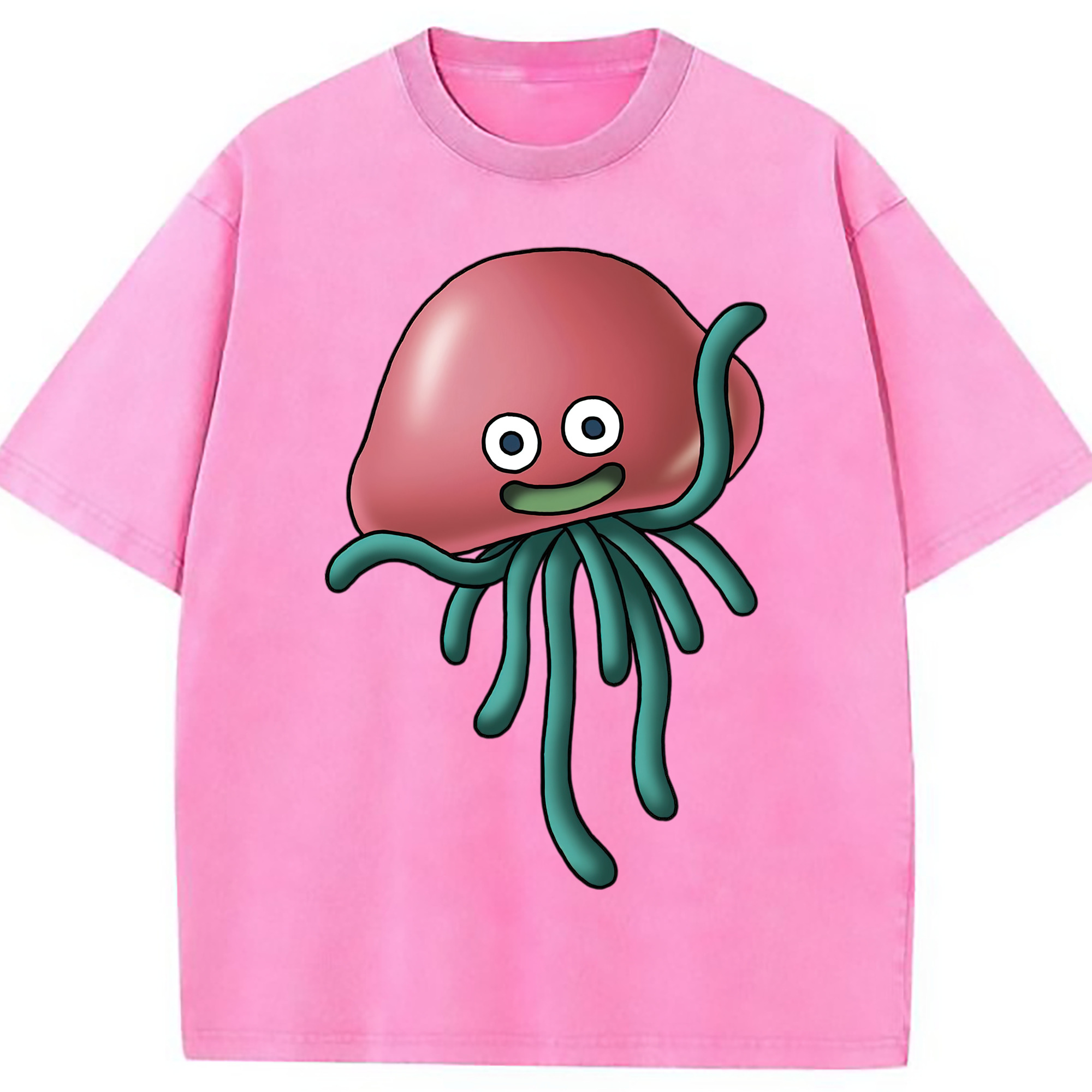 （画像用） ドラゴンクエスト Doragon Kuesuto Dragon Quest 綿100% ヴィンテージ風 半袖Tシャツ（フロントプリント）